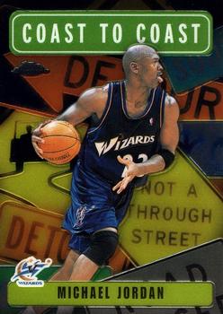 2002-03 Topps Chrome - Coast to Coast #CC8 Michael Jordan Front