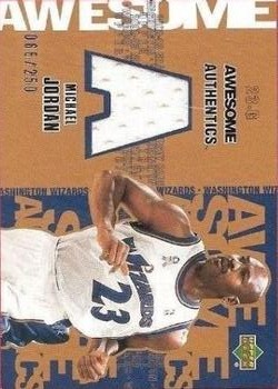 2002-03 UD Authentics - Awesome Authentics #MJ-A Michael Jordan Front