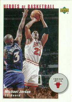 2002-03 UD Authentics - Michael Jordan Heroes of Basketball #MJ3 Michael Jordan Front