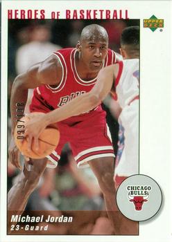 2002-03 UD Authentics - Michael Jordan Heroes of Basketball #MJ6 Michael Jordan Front