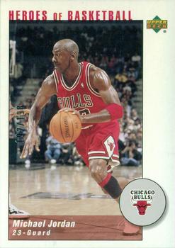 2002-03 UD Authentics - Michael Jordan Heroes of Basketball #MJ7 Michael Jordan Front