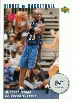2002-03 UD Authentics - Michael Jordan Heroes of Basketball #MJ8 Michael Jordan Front