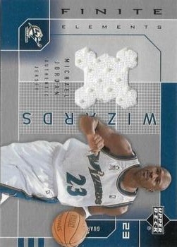 2002-03 Upper Deck Finite - Elements Jerseys #MJ-J Michael Jordan Front