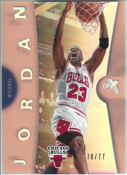 2006-07 E-X - Essential Credentials Future #4 Michael Jordan Front