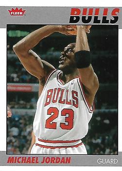 2007-08 Fleer - 87-88 Retro #87R-71 Michael Jordan Front