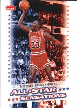 2008-09 Fleer - All-Star Sensations #AS-17 Michael Jordan Front