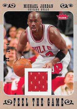 2007-08 Fleer - Feel the Game #FG-JO Michael Jordan Front