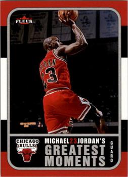 2006-07 Fleer - Jordan's Greatest Moments #MJ-9 Michael Jordan Front