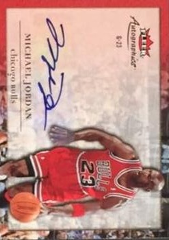 2006-07 Fleer - Michael Jordan Autographics #MJA-2 Michael Jordan Front