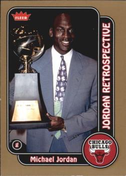 2008-09 Fleer - Michael Jordan Retrospective #MJ-16 Michael Jordan Front