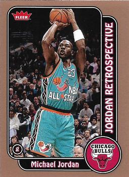 2008-09 Fleer - Michael Jordan Retrospective #MJ-17 Michael Jordan Front