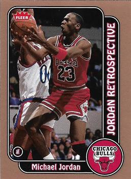 2008-09 Fleer - Michael Jordan Retrospective #MJ-4 Michael Jordan Front