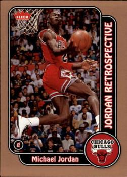 2008-09 Fleer - Michael Jordan Retrospective #MJ-5 Michael Jordan Front