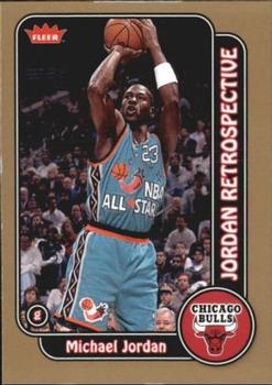 2008-09 Fleer - Michael Jordan Retrospective Glossy #MJ-17 Michael Jordan Front