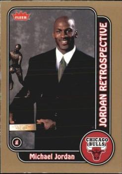 2008-09 Fleer - Michael Jordan Retrospective Glossy #MJ-19 Michael Jordan Front