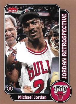 2008-09 Fleer - Michael Jordan Retrospective Glossy #MJ-20 Michael Jordan Front