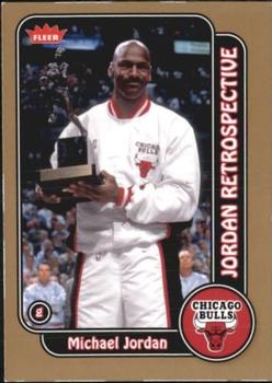 2008-09 Fleer - Michael Jordan Retrospective Glossy #MJ-23 Michael Jordan Front