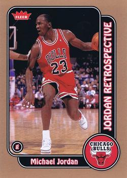 2008-09 Fleer - Michael Jordan Retrospective Glossy #MJ-8 Michael Jordan Front