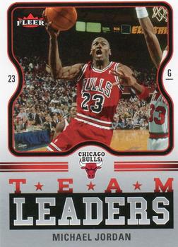 2006-07 Fleer - Team Leaders #TL-MJ Michael Jordan Front