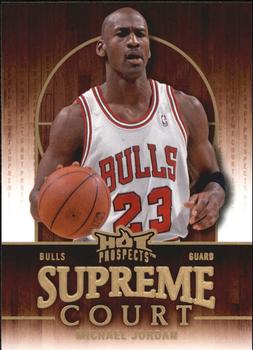 2008-09 Fleer Hot Prospects - Supreme Court #SC-3 Michael Jordan Front