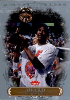 2007 Fleer Michael Jordan - Award Winners #AW13 Michael Jordan - 1988 NBA MVP Front