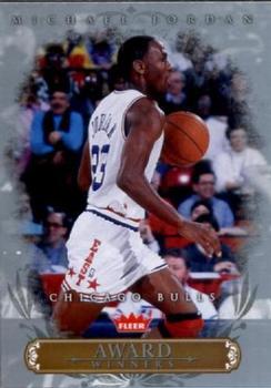 2007 Fleer Michael Jordan - Award Winners #AW16 Michael Jordan - 1998 NBA MVP Front