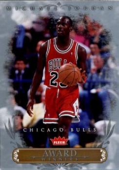 2007 Fleer Michael Jordan - Award Winners #AW2 Michael Jordan - 1996 NBA All-Star Game MVP Front