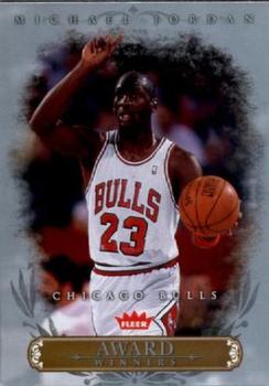 2007 Fleer Michael Jordan - Award Winners #AW3 Michael Jordan - 1991 NBA MVP Front