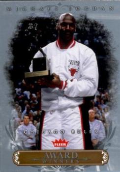 2007 Fleer Michael Jordan - Award Winners #AW7 Michael Jordan - 1987 NBA Scoring Champion Front