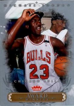 2007 Fleer Michael Jordan - Award Winners #AW9 Michael Jordan - 1993 NBA All-Defensive Team Front