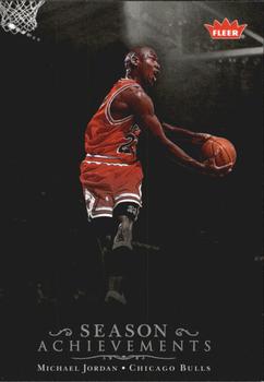 2007 Fleer Michael Jordan - Season Achievements #SH15 Michael Jordan - 3/28/95 Front