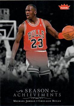 2007 Fleer Michael Jordan - Season Achievements #SH17 Michael Jordan - 2/11/97 Front