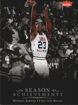 2007 Fleer Michael Jordan - Season Achievements #SH20 Michael Jordan - 11/1/94 Front