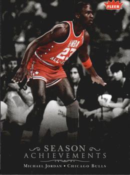 2007 Fleer Michael Jordan - Season Achievements #SH21 Michael Jordan - 1/25/98 Front