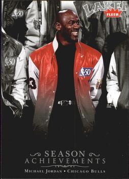 2007 Fleer Michael Jordan - Season Achievements #SH23 Michael Jordan - 11/1/86 Front
