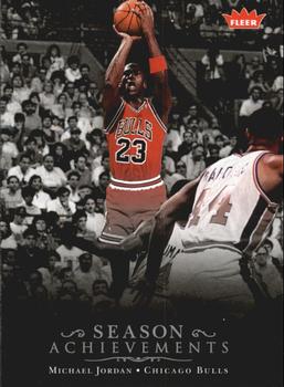 2007 Fleer Michael Jordan - Season Achievements #SH24 Michael Jordan - 1/22/92 Front