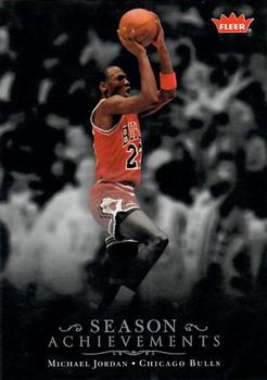 2007 Fleer Michael Jordan - Season Achievements #SH25 Michael Jordan - 3/16/96 Front
