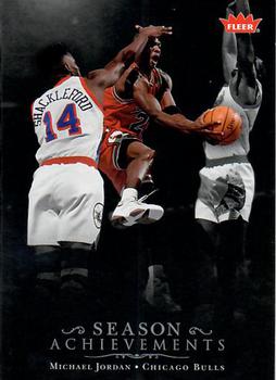 2007 Fleer Michael Jordan - Season Achievements #SH27 Michael Jordan - 10/29/84 Front