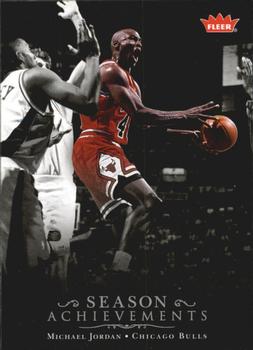 2007 Fleer Michael Jordan - Season Achievements #SH3 Michael Jordan - 12/21/90 Front