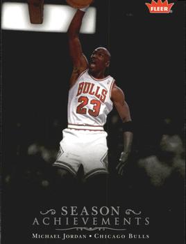 2007 Fleer Michael Jordan - Season Achievements #SH34 Michael Jordan - 11/13/84 Front
