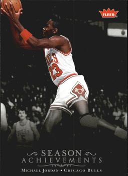 2007 Fleer Michael Jordan - Season Achievements #SH37 Michael Jordan - 3/22/95 Front