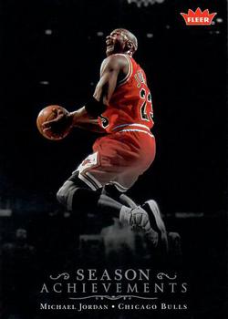 2007 Fleer Michael Jordan - Season Achievements #SH38 Michael Jordan - 3/25/95 Front