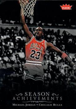 2007 Fleer Michael Jordan - Season Achievements #SH39 Michael Jordan - 1/9/85 Front