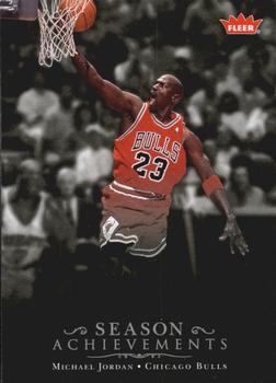 2007 Fleer Michael Jordan - Season Achievements #SH45 Michael Jordan - 3/22/98 Front