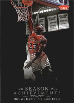 2007 Fleer Michael Jordan - Season Achievements #SH46 Michael Jordan - 11/29/91 Front