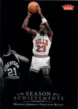 2007 Fleer Michael Jordan - Season Achievements #SH8 Michael Jordan - 11/3/95 Front