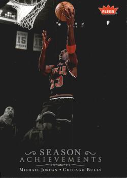 2007 Fleer Michael Jordan - Season Achievements #SH9 Michael Jordan - 4/18/98 Front