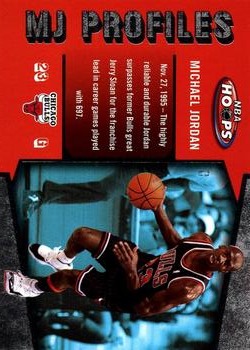 2005-06 Hoops - MJ Profiles #MJ-1 Michael Jordan Front
