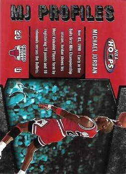 2005-06 Hoops - MJ Profiles #MJ-12 Michael Jordan Front