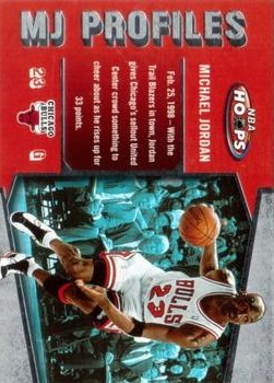 2005-06 Hoops - MJ Profiles #MJ-24 Michael Jordan Front